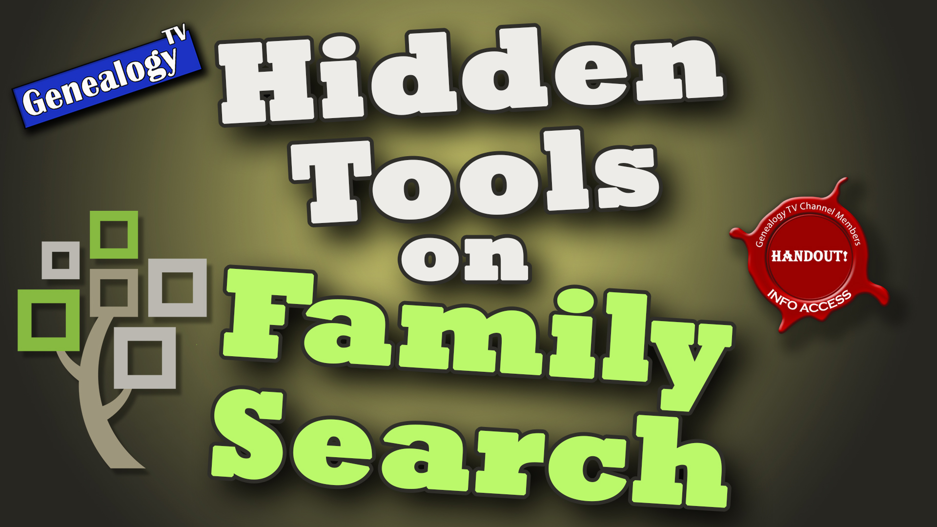 Hidden Tools on FamilySearch.org
